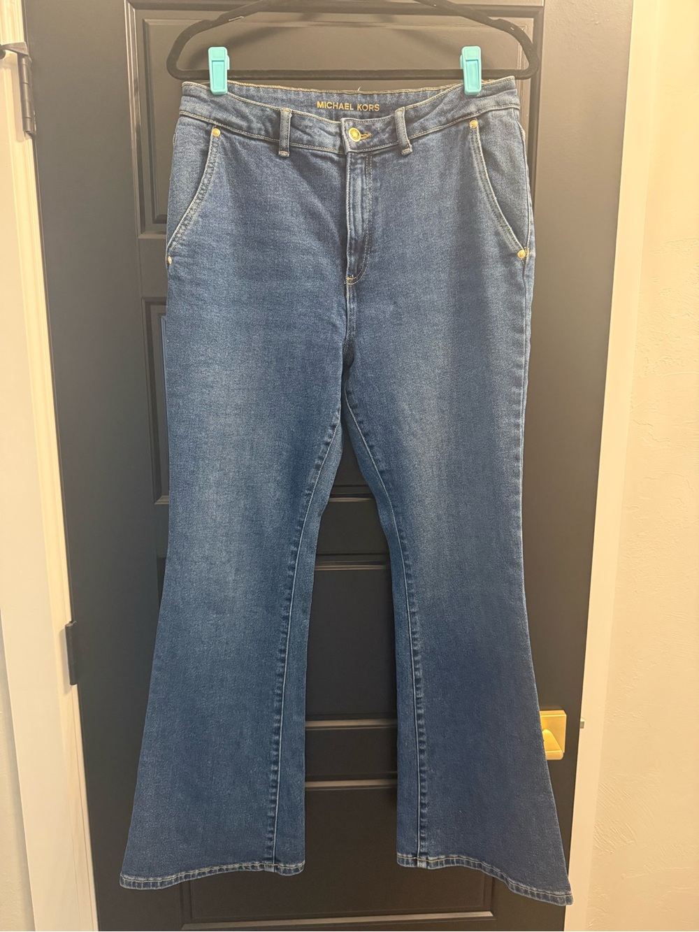 Michael Kors High Rise Selma Flare Jeans